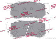 S701175 SRLINE Тормозные колодки