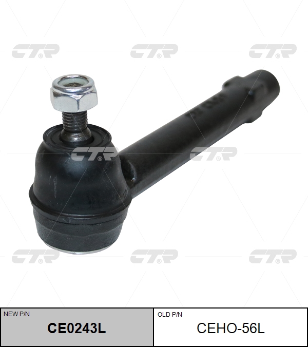CE0243L CTR / CEHO-56L Наконечник рулевой тяги перед лев