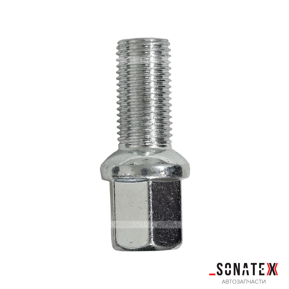 102598 SONATEX Болт колёсный М14*1,5 сфера 28 мм ключ 17