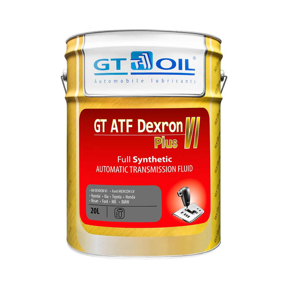 8809059408537 GT OIL Масло трансмиссионное для АКПП GT ATF Dexron VI Plus 20L
