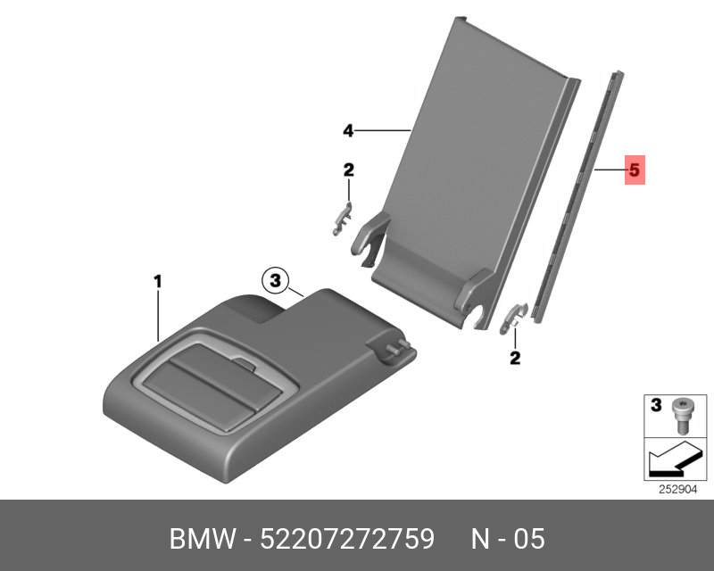 52207272759 BMW Щиток