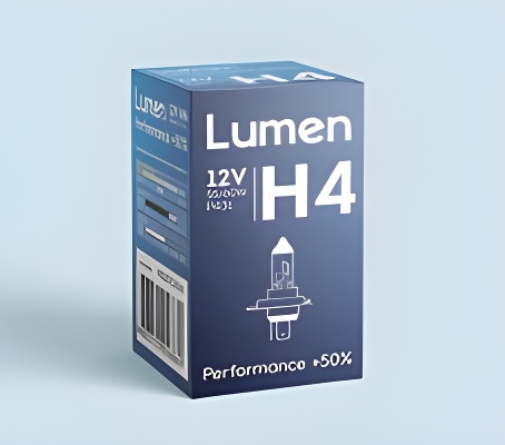 MGLPR12VH4 LUMEN Галогенная лампа H4 Performance +50% 12V- 60/55W P43t