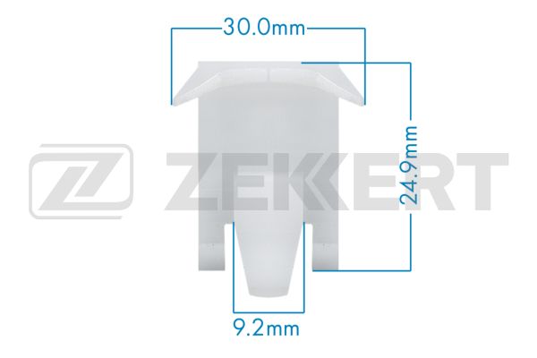 BE3077 ZEKKERT Клипса крепёжная Hyundai (миним. кол-во заказа 10 шт)