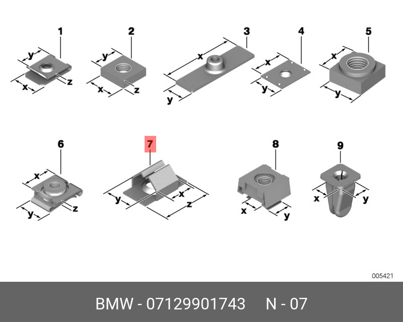 07129901743 BMW Сепаратор Prestol