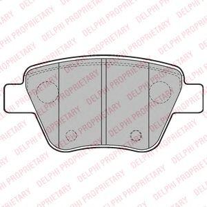 LP2178 DELPHI КОЛОДКИ ТОРМОЗНЫЕ