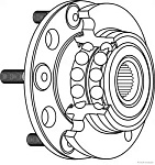 J4714047 HERTH+BUSS Комплект подшипника ступицы колеса