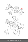 36128 FEBI Диск торм.зад.VW GOLF VII 12=>,JETTA IV 10-18/SKODA OCTAVIA III 12=> 272x10