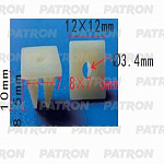 P371224 PATRON Фиксатор пластиковый Hyundai,Kia применяемость: универсальная, подкрылки, защита, отделка багажника,