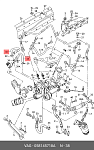 1035673SX STELLOX патрубок системы охлаждения\ Audi A4