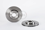 09584331 BREMBO ДИСК ТОРМОЗНОЙ, FIAT GRANDE PUNTO (199) 06/05- / FIAT PUNTO (199) 01/12- / FIAT PUNTO EVO (199) 07/0