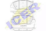 181997 ICER Колодки тормозные SsangYong Korando D20T 10- передние ICER