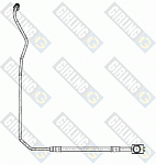 9004944 GIRLING ШЛАНГ ТОРМОЗНОЙ AUDI A6/SKODA SUPERB/VW PASSAT ЗАД. ПРАВ.