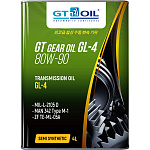 8809059407769 GT OIL Масло GT Gear Oil, SAE 80W-90, API GL-4, 4 л, (Корея)