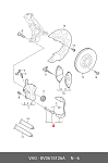 1131458 QUICK BRAKE Комплект принадлежностей, тормо