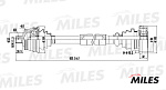 GC02011 MILES Привод в сборе правый AUDI A4/VW PASSAT 1.8-2.0 95-01 (ABS) (GKN 301222) GC02011