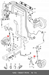 FT0357 K&K Шланг тормозной передний Audi A3,VW Golf 03-FR K&K