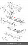 HA0242 MOTORHERZ Сальник рулевой рейки