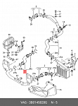 RPL21HI088 ROERS PARTS Патрубок интеркулера