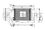 MK3169 ZEKKERT Радиатор кондиционера Audi A3 IV 13- Seat Leon III 12- Skoda Octavia