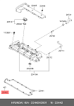 1128170SX STELLOX вставка прокладки клапанной крышки\ Mitsubishi Galant/Space Runner 2.4/2.5 93>