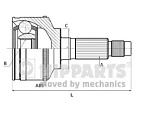 J2820513 NIPPARTS ШРУС HYUNDAI TRAGET -08 нар.