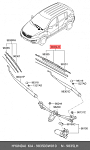 DH983603W000 DAE HO BLADE ASSY-WIPER,PASSEGER