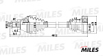 GC01124 MILES Привод в сборе левый SKODA FABIA/VW POLO 1.2-1.9 99- (GKN 304443) GC01124