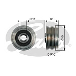 OAP7165 GATES Шкив генератора. HYUNDAI ix35, Sonata 2.0/2.4 / KIA Sportage III 2.0 10-