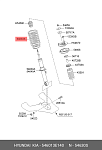 546013E140 HYUNDAI / KIA ПРУЖИНА ПЕРЕДНЯЯ KIA