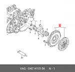 623376500 INA Ком/кт сцепления (230 mm) VW T5/T6 2.0TDI 12->