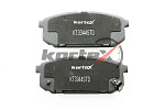 KT3344STD KORTEX Колодки торм.  задн.к-т