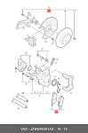 8DB355020271 BEHR Тормозные колодки дисковые задняя ось