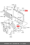 955429 CAUTEX Крышка расширительного бачка HONDA 1.1 bar