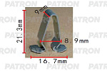 P371613 PATRON Скоба металлическая