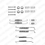 LY1121 DELPHI ремк-т торм.колодок зад.\ Audi 80/90 86-91, VW Passat 88-91