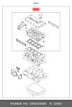 DEA809RG DEPPUL САЛЬНИК КОЛЕНВАЛА ПЕРЕДНИЙ MITSUBISHI ASX (10-16)