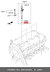 338134A000 HYUNDAI / KIA Кольцо уплотнительное топливной форсунки Hyundai-Kia ()