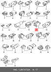 7741275 TE PARTS Разъём 2х контактный ( комплектация: 2-pin, 2 уплотнения)