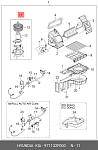 RP7801A502 ROERS PARTS Мотор отопителя салона