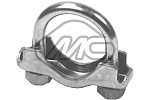 00598 METALCAUCHO ХОМУТ ГЛУШИТЕЛЯ D=61MM U УСИЛЕННЫЙ, ТОЛЩИНА ПРОВОЛКИ 10MM, ГАЙКА МЕДЬ