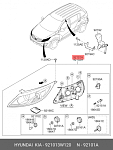 JH03STG11001L AUTOTOP SPORTAGE 11- Фара лев под коррек без диодн (Китай)