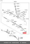 PXCTA046 PARTS-MALL Наконечник поперечной рулевой тяги