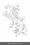 53039880634 BORGWARNER Турбокомпрессор, двигатель DW10FC 2L, Ford Cuga Euro V /Citroen/Peugeot