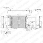 TSP0225482 DELPHI Конденсатор AUDI A3, S3, TT