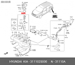 1002093SX STELLOX насос топливный!\ Hyundai Solaris II 17>/Creta, Kia Rio IV 17>/Sportage 14>