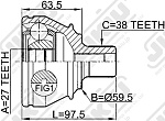 JC33028 JIKIU ШРУС наружный. Audi_A6 4F# (2004-)/_A6L C6 (2005-2012)/_A8 4E/D3 (2002-2010)