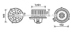KA8234 AVA Вентилятор салона