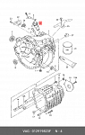 77MS522 MASTERKIT Датчик, включение заднего хода AUDI A4,A6, VW PASSAT 96-05 77MS522