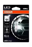 6498CW01B OSRAM Лампа 12V/1W SV8.5-8 Cool White LED