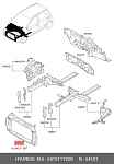 KI0C10A YIH SHENG PICANTO  11- ПАНЕЛЬ ПРЕДНЯЯ (ЦЕНТР)